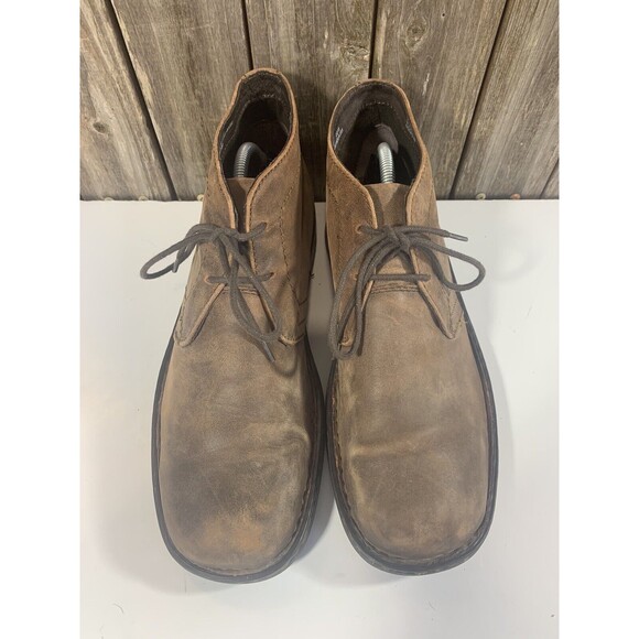 Born Harrison Chukka Brown Leather Boots Mens Shoe Size 10.5 main image 6